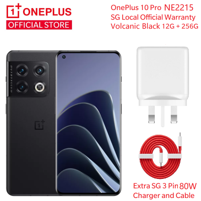 OnePlus 10 Pro NE2215全球美国版|免费赠送SG 3针80W充电器和电缆| Original Oxygen OS | SG本地1年保修