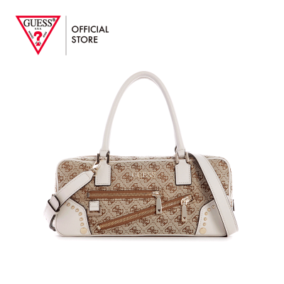 GUESS女式Frankie Brown标志东西手提包