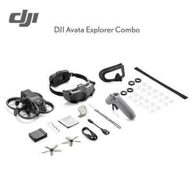 DJI Avata FPV无人机V2直观运动控制4K/60Fps视频10KM 1080P 410G便携式安全智能无人机现货